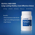 CELFULL NAD+ 9900 NAD+ Supplement for Immune Support Anti-Aging Boost Brain Cognition & Chronic Fatigue Supplements