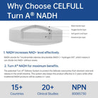 CELFULL NADH Immune Support Supplements, Boost Energy NAD+ Levels Anti-Aging for Women and Men