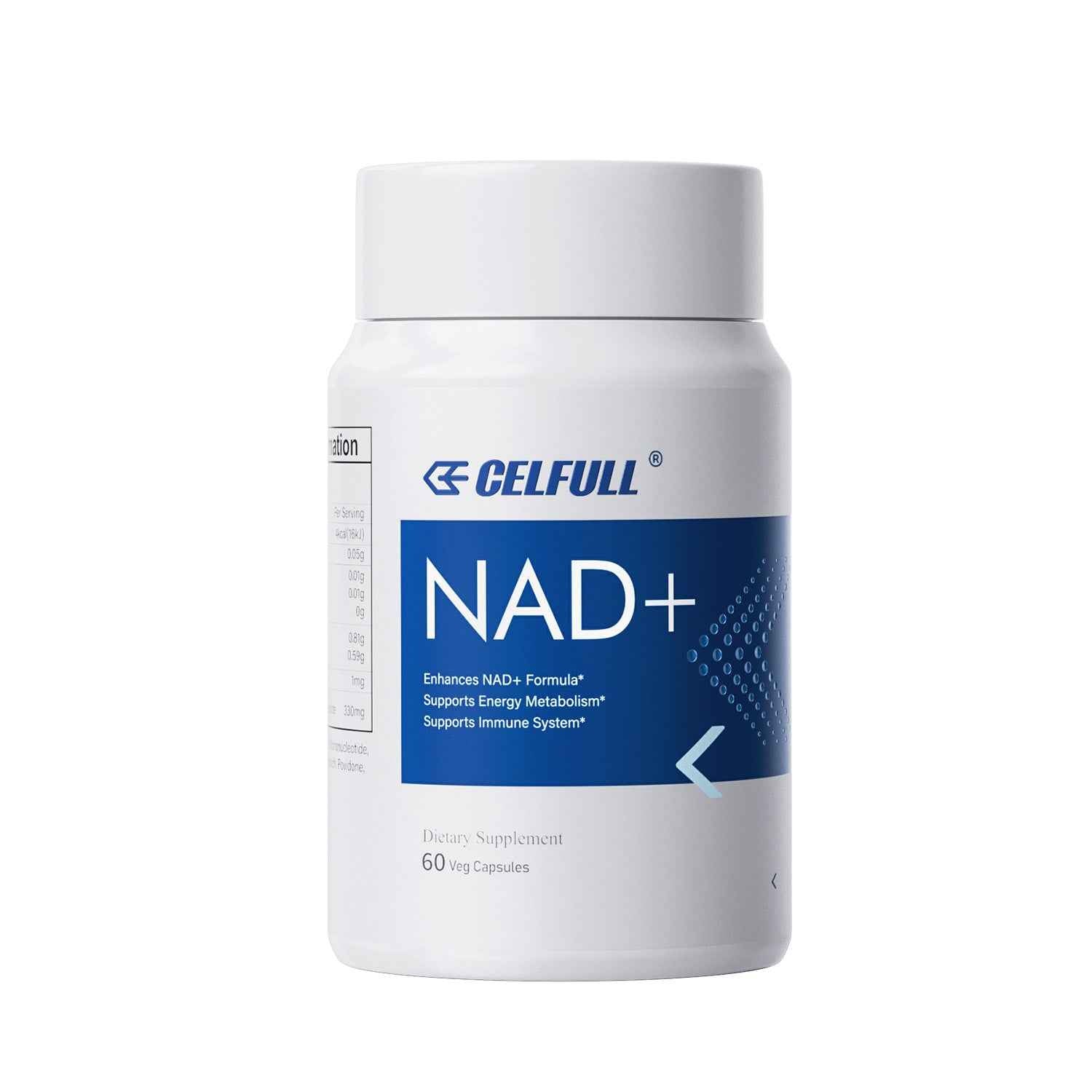 CELFULL NAD+ 9900 NAD+ Supplement for Immune Support Anti-Aging Boost Brain Cognition & Chronic Fatigue Supplements